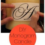 monogramcandle