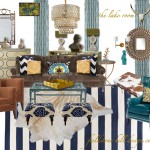 EdieW Lake Room Design Board