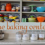 how to set up a baking center