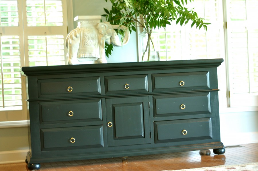 before and after painted bedroom furniture