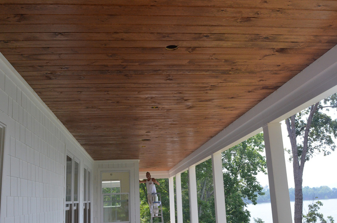 Project Restoration Stone And Porch Ceilings Life In Grace