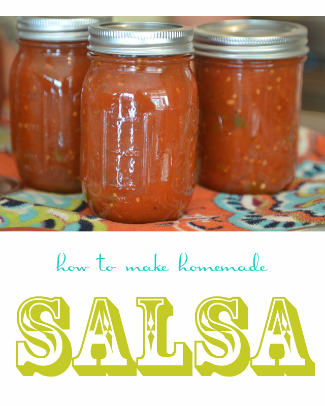 how to make salsa