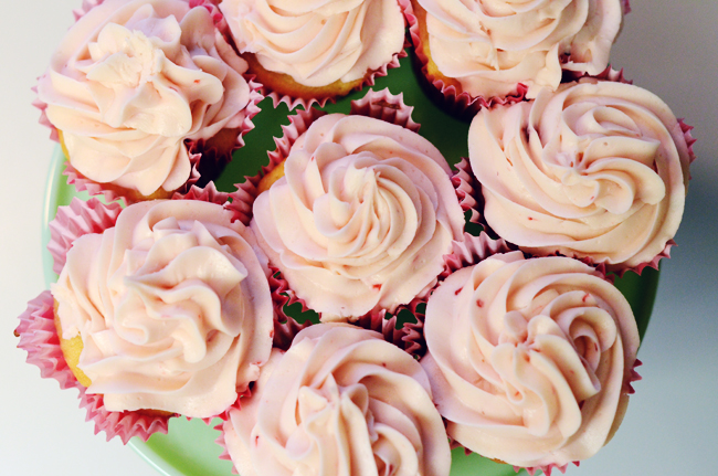 strawberry cupcakes