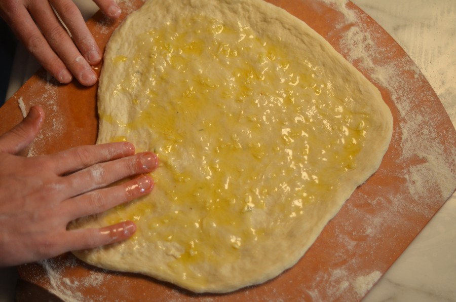 honey garlic pizza