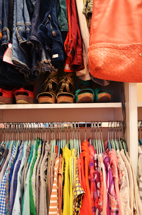 closet organizing tips