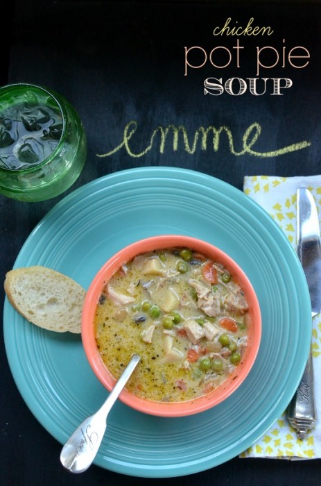 chicken pot pie soup via lifeingrace