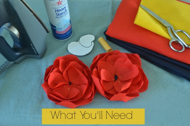 DIY Linen Flower Tutorial