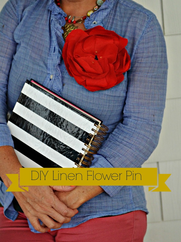 DIY Linen Flower Tutorial