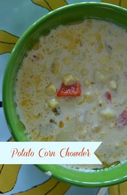 Potato Corn Chowder via lifeingrace