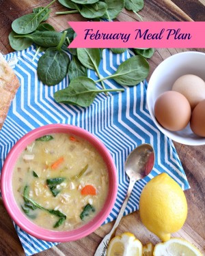 February Meal Plan via lifeingrace