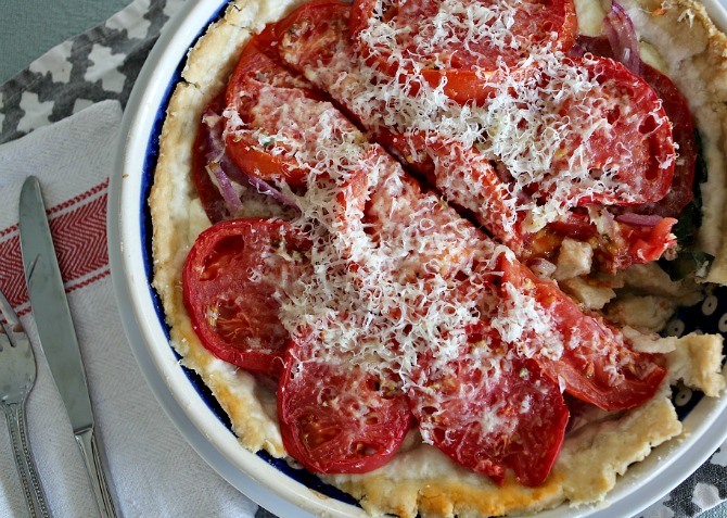 Fresh Tomato Tart via lifeingrace