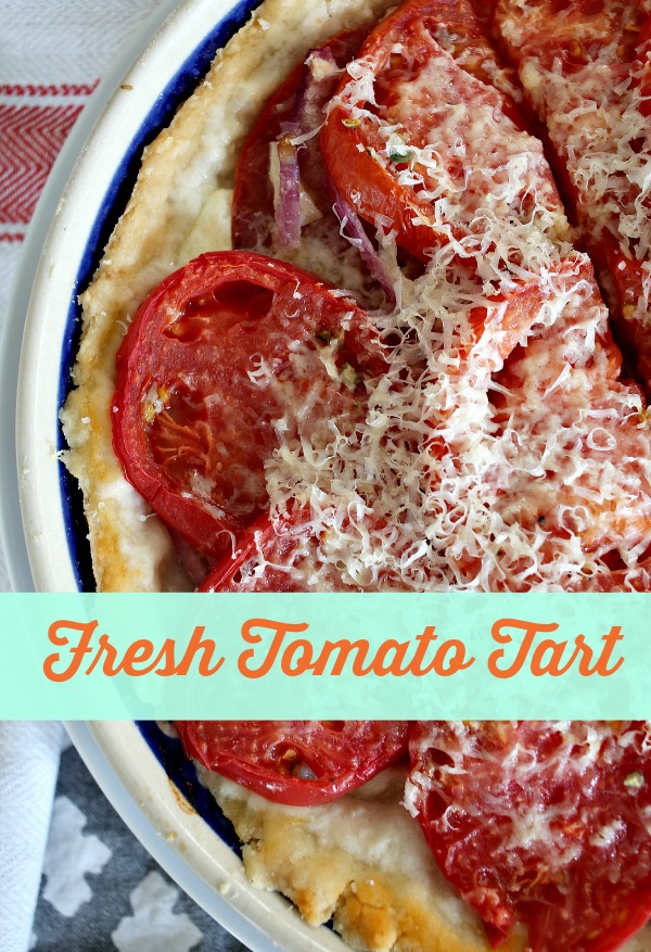 Fresh Tomato Tart via lifeingrace