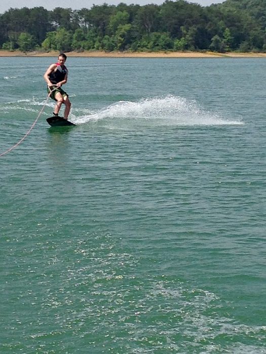 wakeboarding