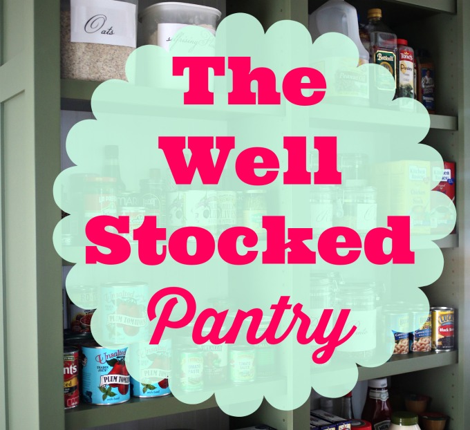 The Well Stocked Pantry via lifeingrace